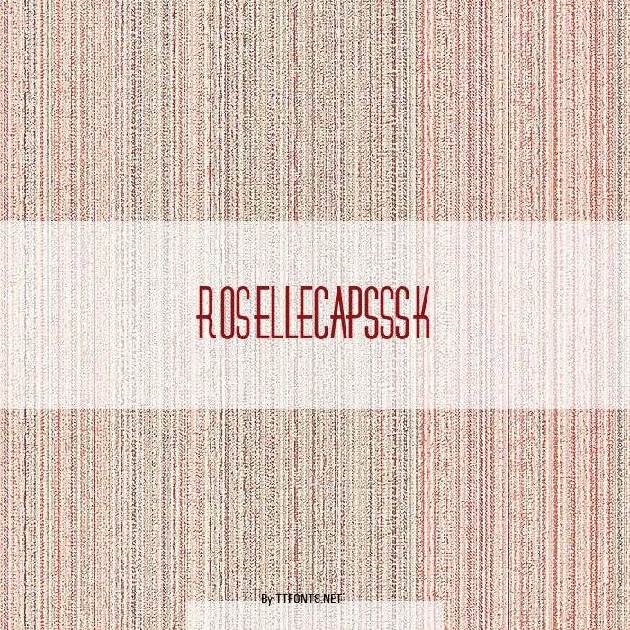 RoselleCapsSSK example