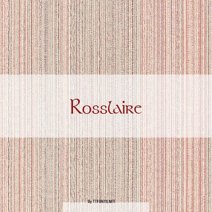 Rosslaire example