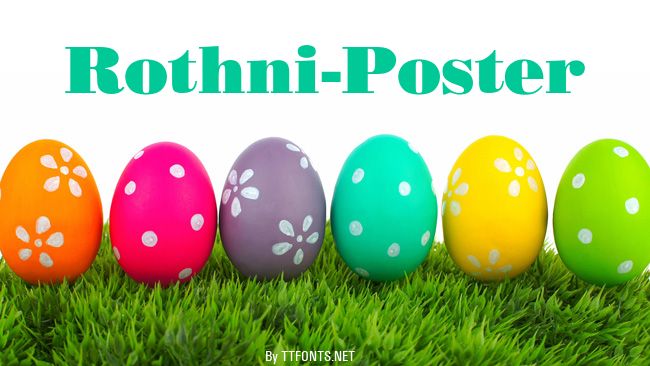 Rothni-Poster example
