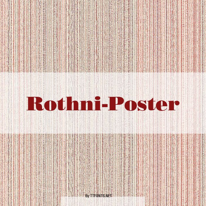 Rothni-Poster example