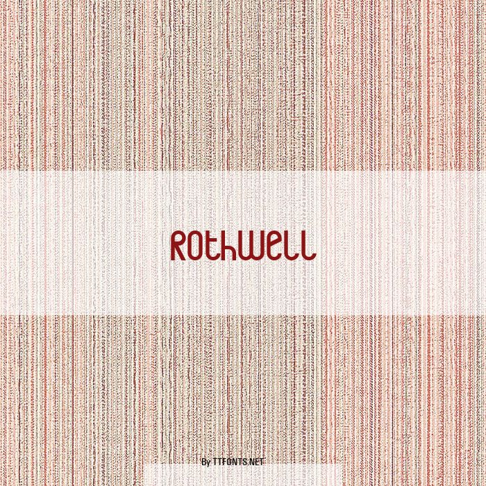 Rothwell example