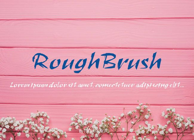 RoughBrush example