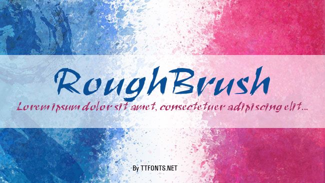 RoughBrush example