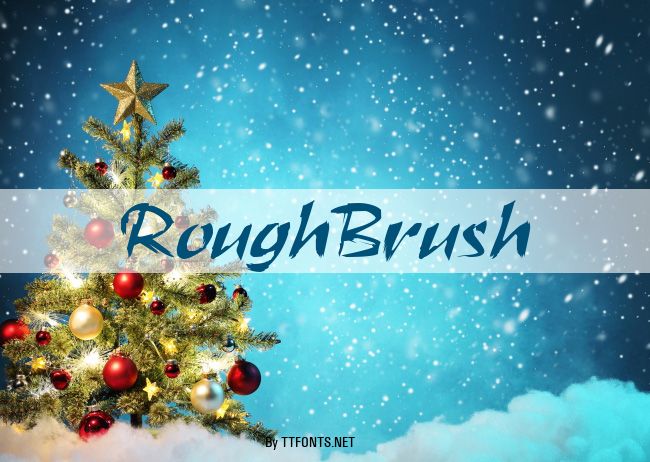 RoughBrush example