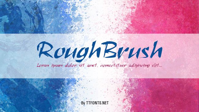RoughBrush example