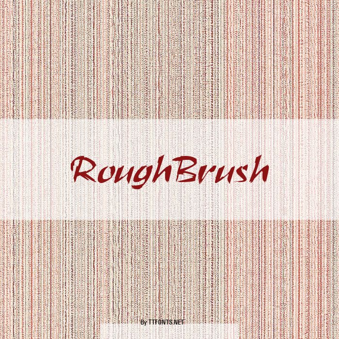 RoughBrush example