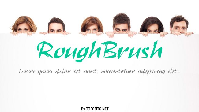 RoughBrush example