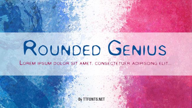 Rounded Genius example