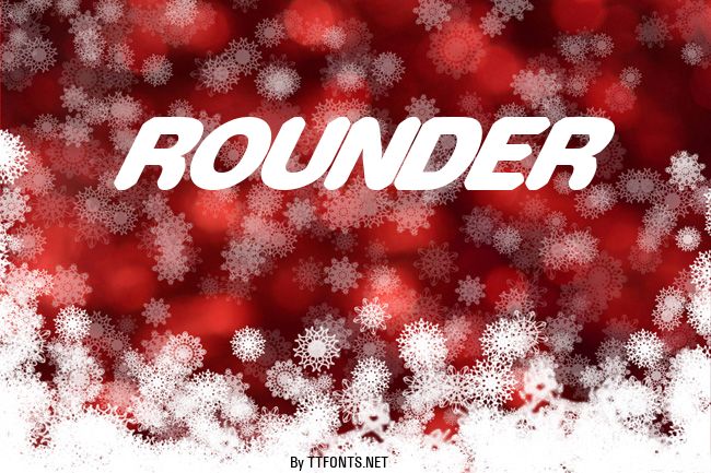 rounder example