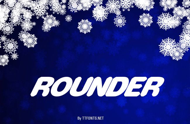 rounder example