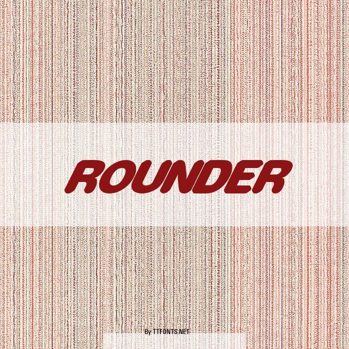 rounder example