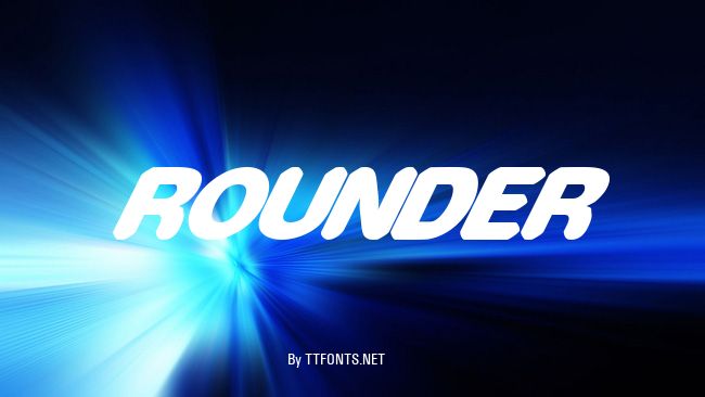 rounder example