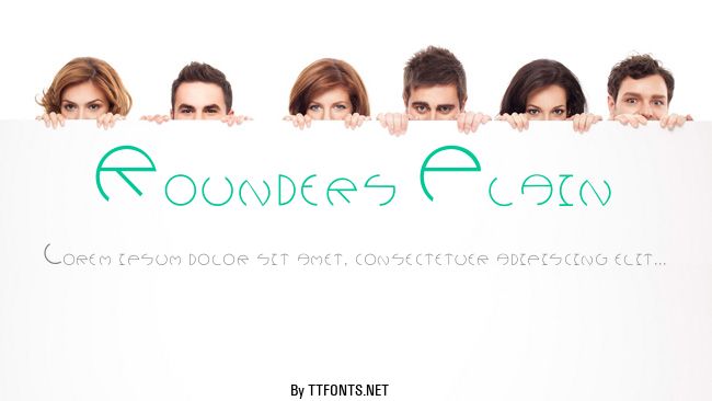Rounders Plain example