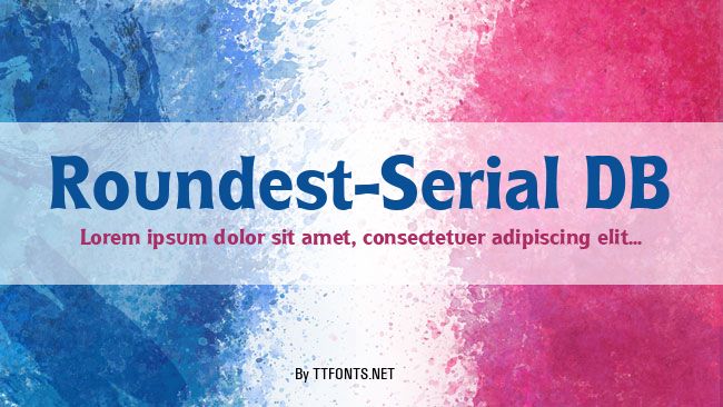 Roundest-Serial DB example
