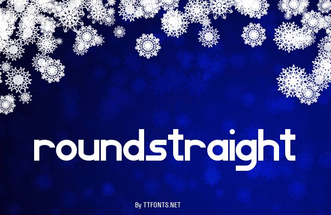 roundstraight example