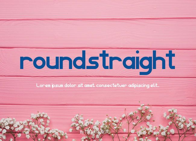 roundstraight example