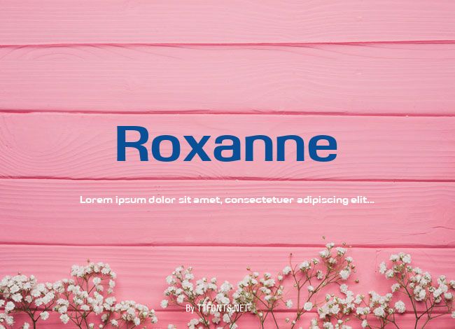 Roxanne example