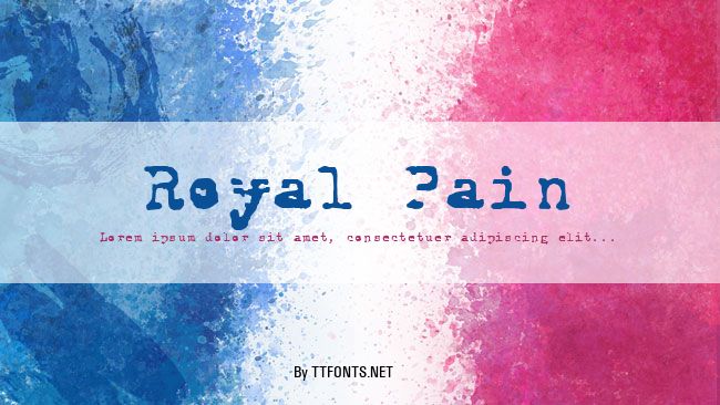 Royal Pain example