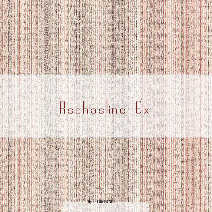 Rschasline Ex example