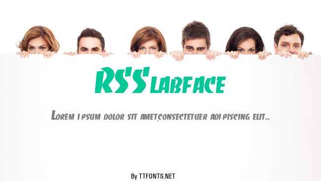 RSSlabface example