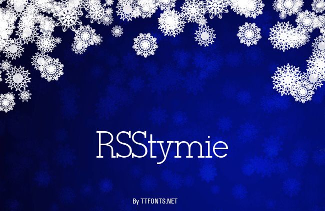 RSStymie example