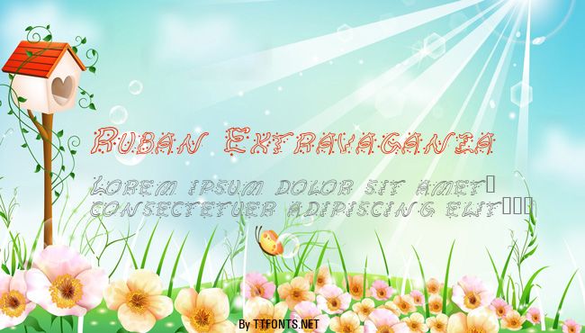 Ruban Extravaganza example