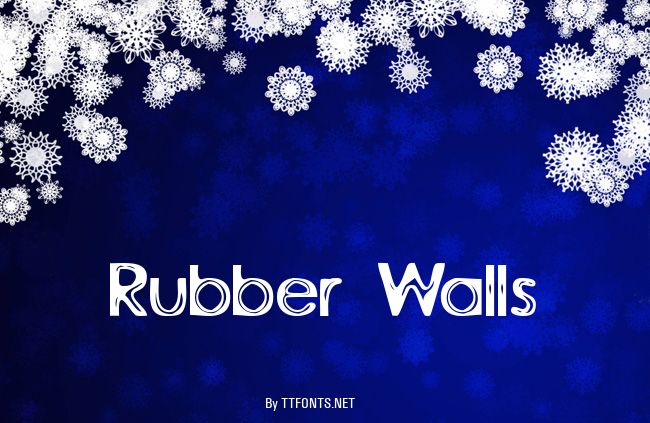 Rubber Walls example