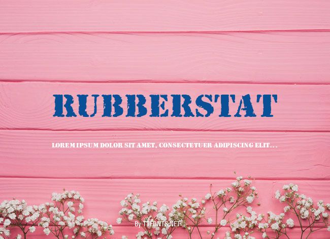 RubberStaT example