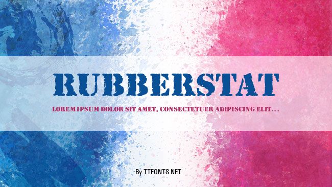 RubberStaT example