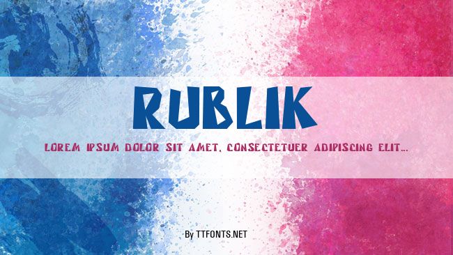 Rublik example