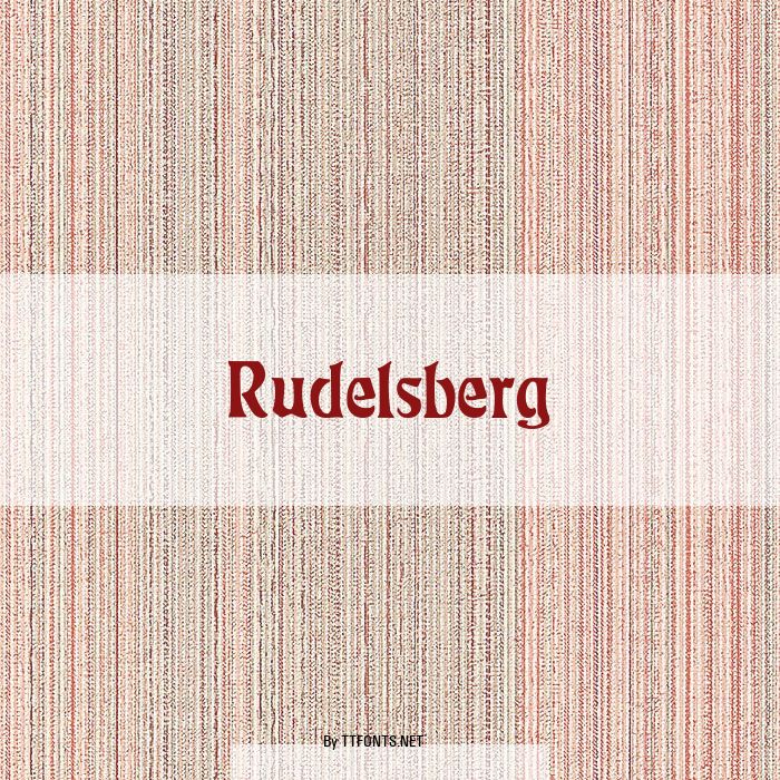 Rudelsberg example