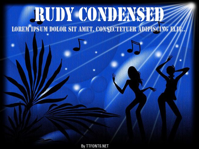 Rudy Condensed example