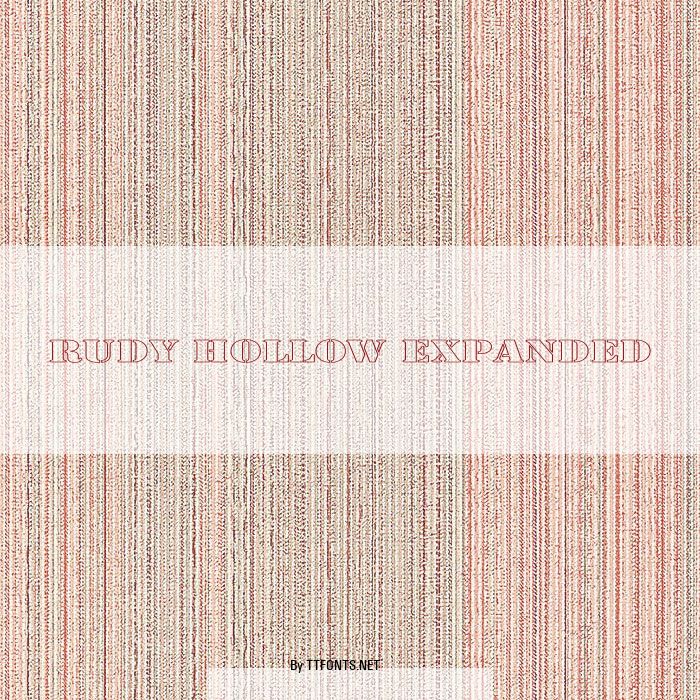 Rudy Hollow Expanded example