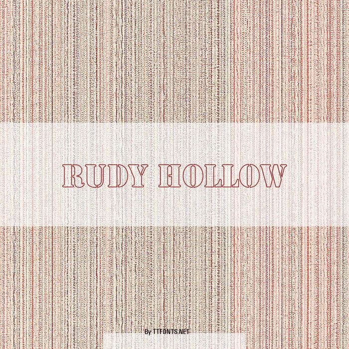 Rudy Hollow example