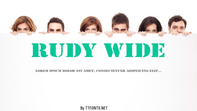 Rudy Wide example