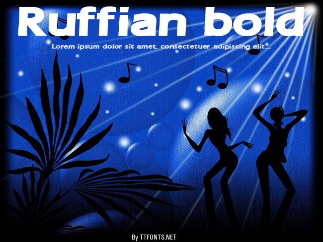 Ruffian bold example