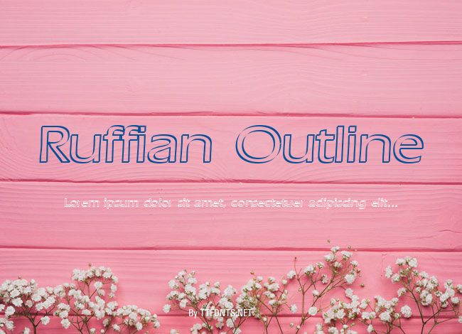 Ruffian Outline example