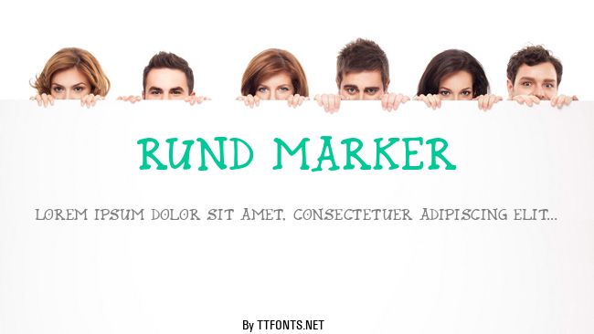 Rund Marker example