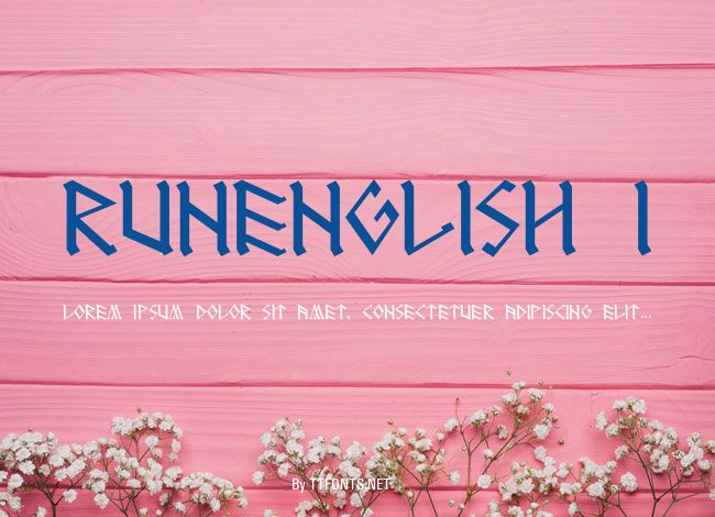 RUNEnglish 1 example