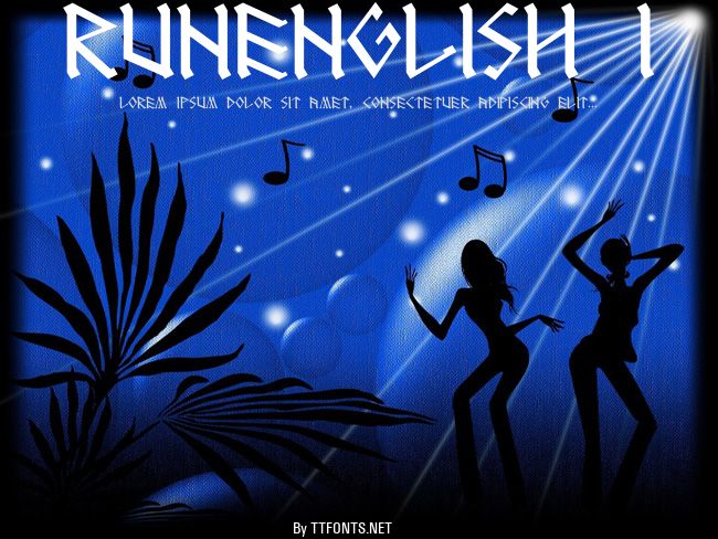 RUNEnglish 1 example