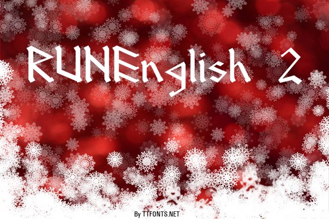 RUNEnglish 2 example