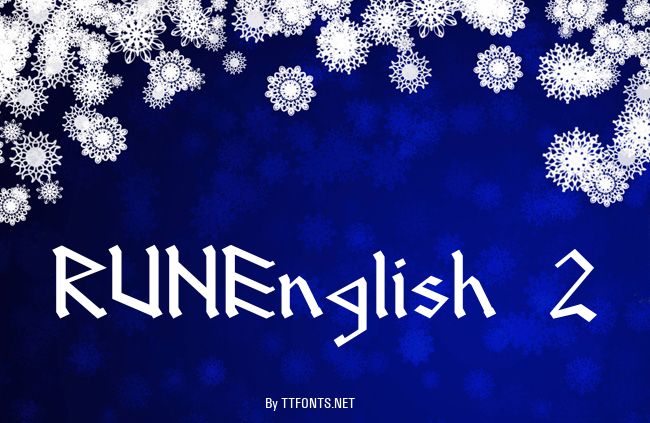RUNEnglish 2 example