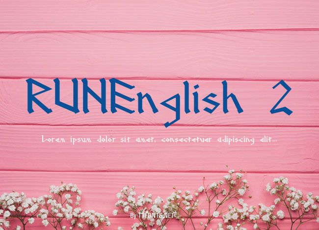 RUNEnglish 2 example