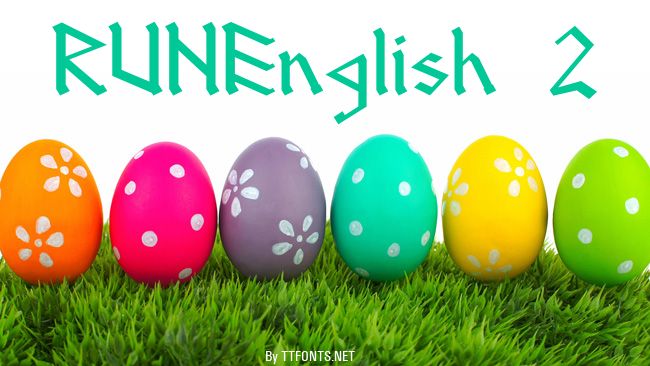 RUNEnglish 2 example