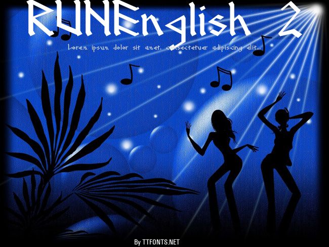 RUNEnglish 2 example