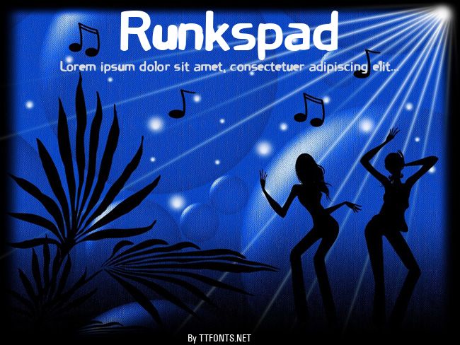 Runkspad example