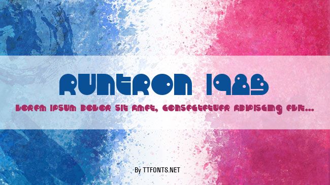 RunTron 1983 example