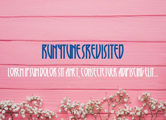 RunyTunesRevisited example