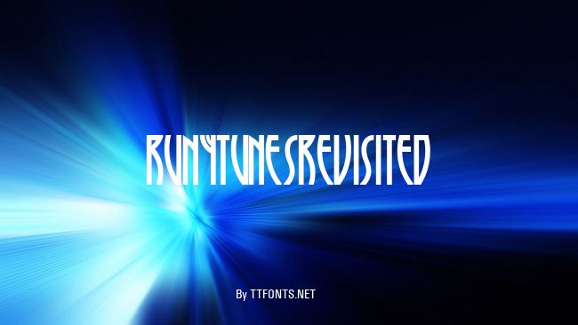 RunyTunesRevisited example