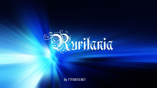 Ruritania example